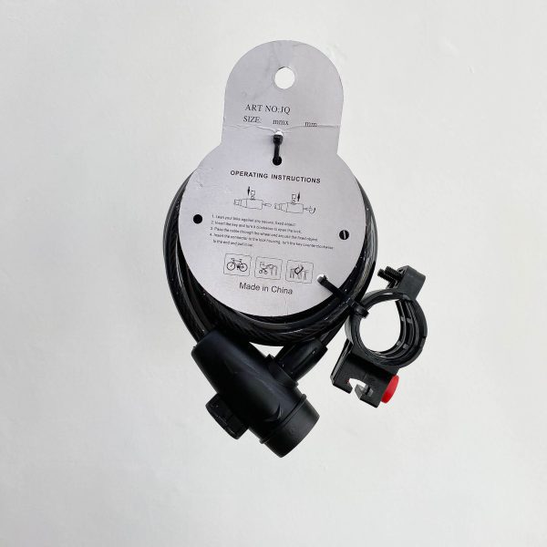 Khóa Chìa Xe Đạp Thể Thao F-x Bike Dài 1M2 Treo Yên Chống Trộm