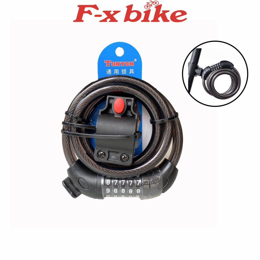 Khóa Dây 5 Số Xe Đạp F-x Bike Toyon