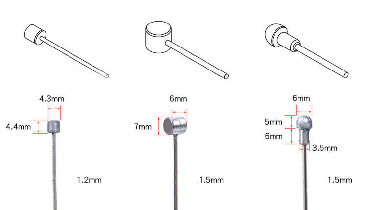 Bảng kích thước chuẩn ruột phanh - ruột đề các loại