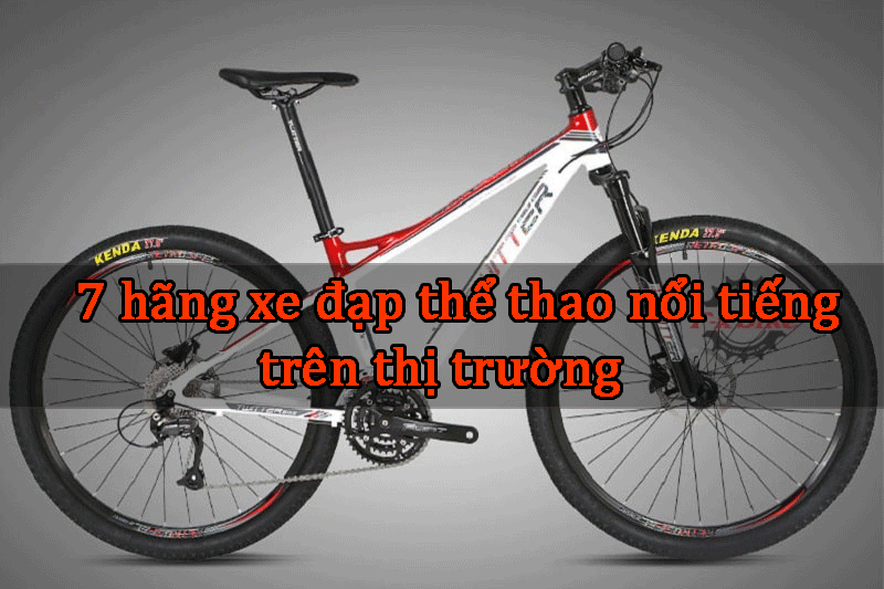 7 hãng xe đạp thể thao nổi tiếng và bán chạy nhất trên thị trường