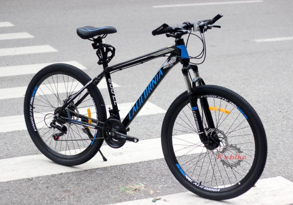Xe Đạp Thể Thao California 200cc Đen Xanh Biển