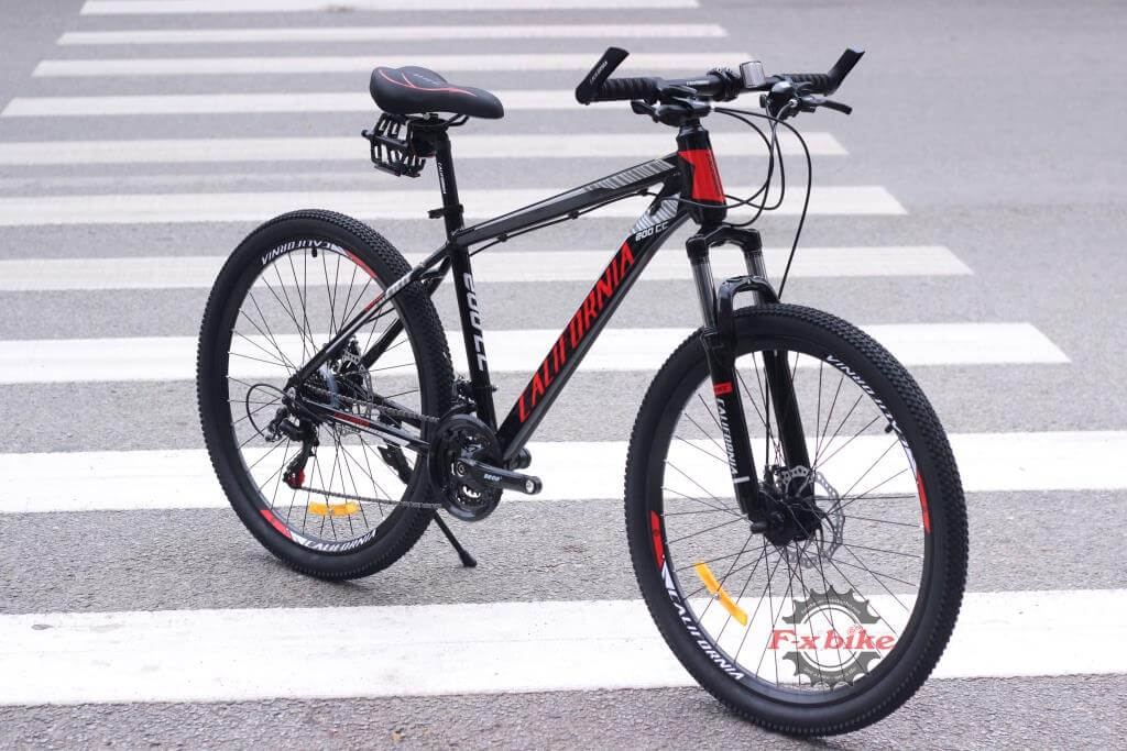 Xe Đạp California 200CC Đen Đỏ
