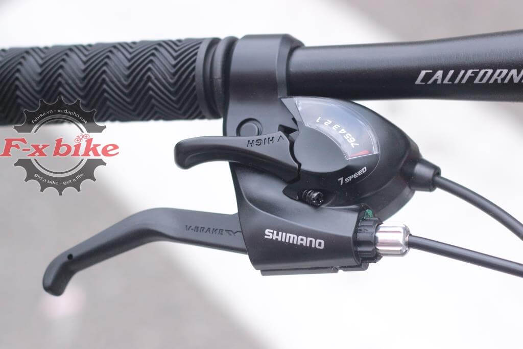 Tay Đề Kèm Phanh Shimano EF-41 - 3x7 Tốc Độ (Nhật Bản)