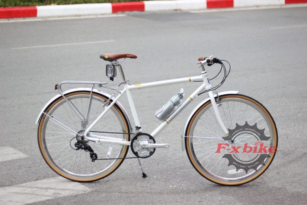 Xe Đạp California City 350 Màu Trắng