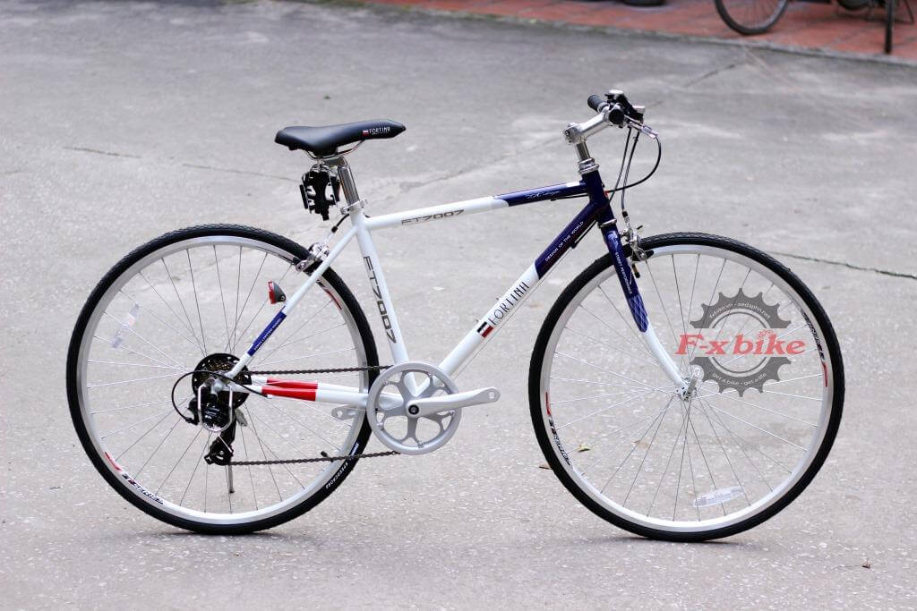 Xe Đạp Đường Phố Fortina - Japan - Trắng Xanh