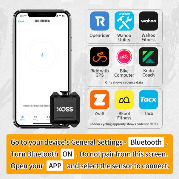 Đồng Hồ Xe Đạp GPS XOSS G+