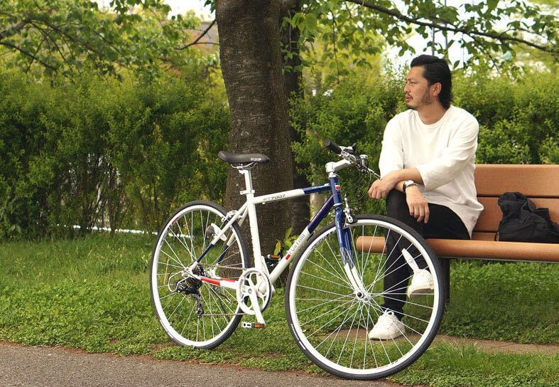 Xe Đạp Đường Phố Fortina - Japan - Trắng Xanh