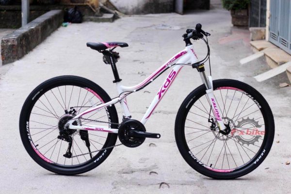 Xe Đạp Nữ XdS Kalina 300 Phiên Bản Trắng Hồng
