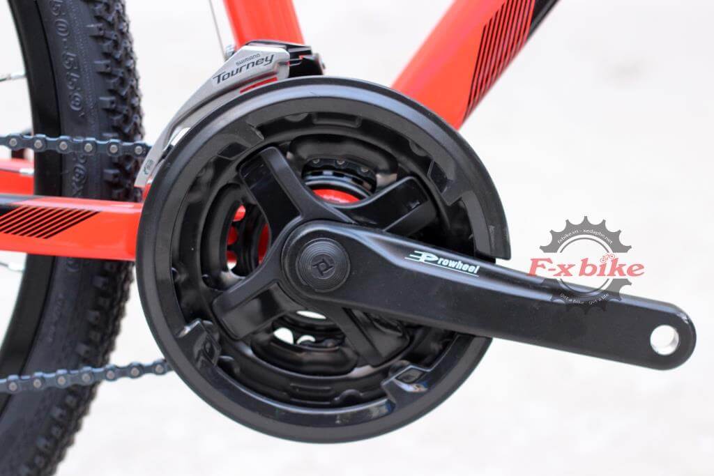 Trục bạc đạn, Đùi đĩa nhôm Prowheel 42/34/28T