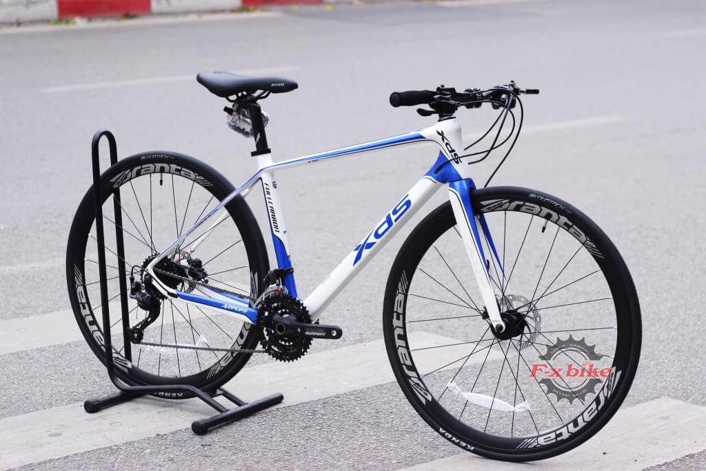 Xe Đạp City XdS A903 Trắng Xanh