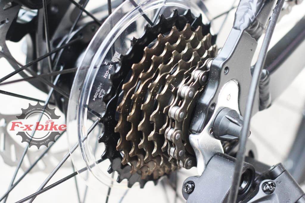 Líp Sugek 7 Tầng - Xích KMC 7 Tốc Độ