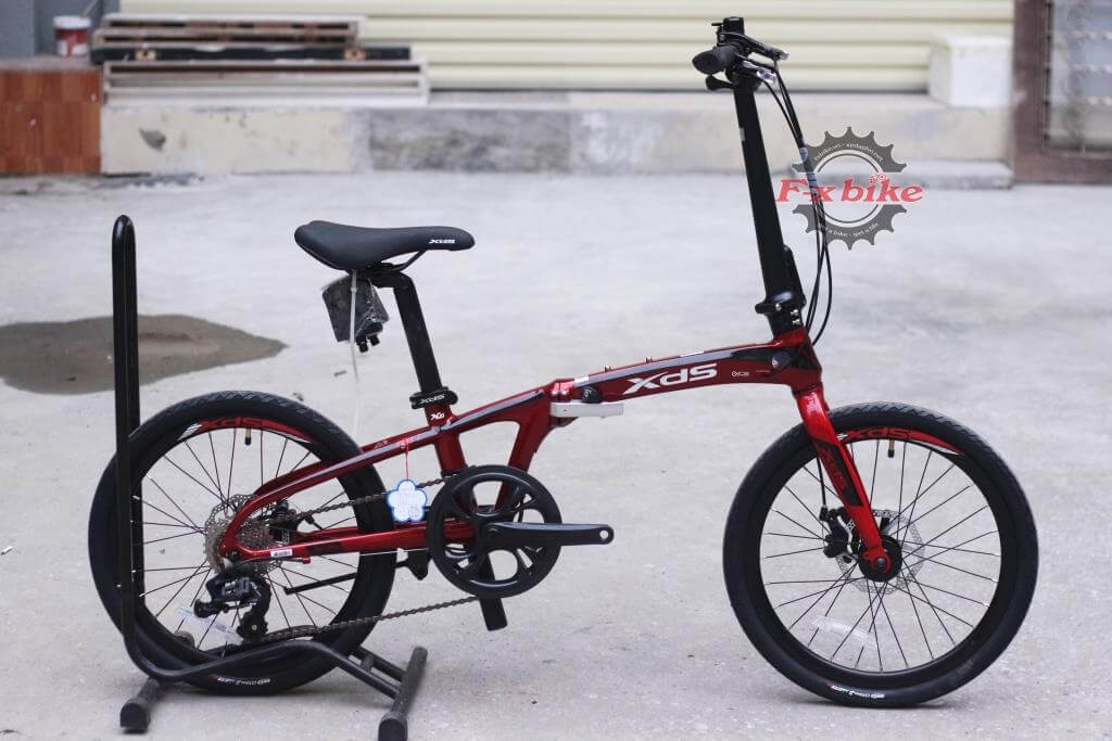 Xe Đạp Gấp XdS Z3 Đen Đỏ