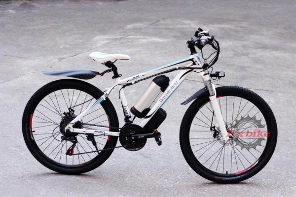 Xe Đạp Điện Trợ Lực Mercedes-Benz Trắng