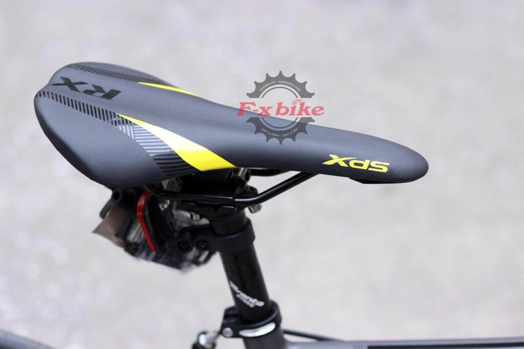 Cọc yên nhôm XDS. Yên da mềm XDS