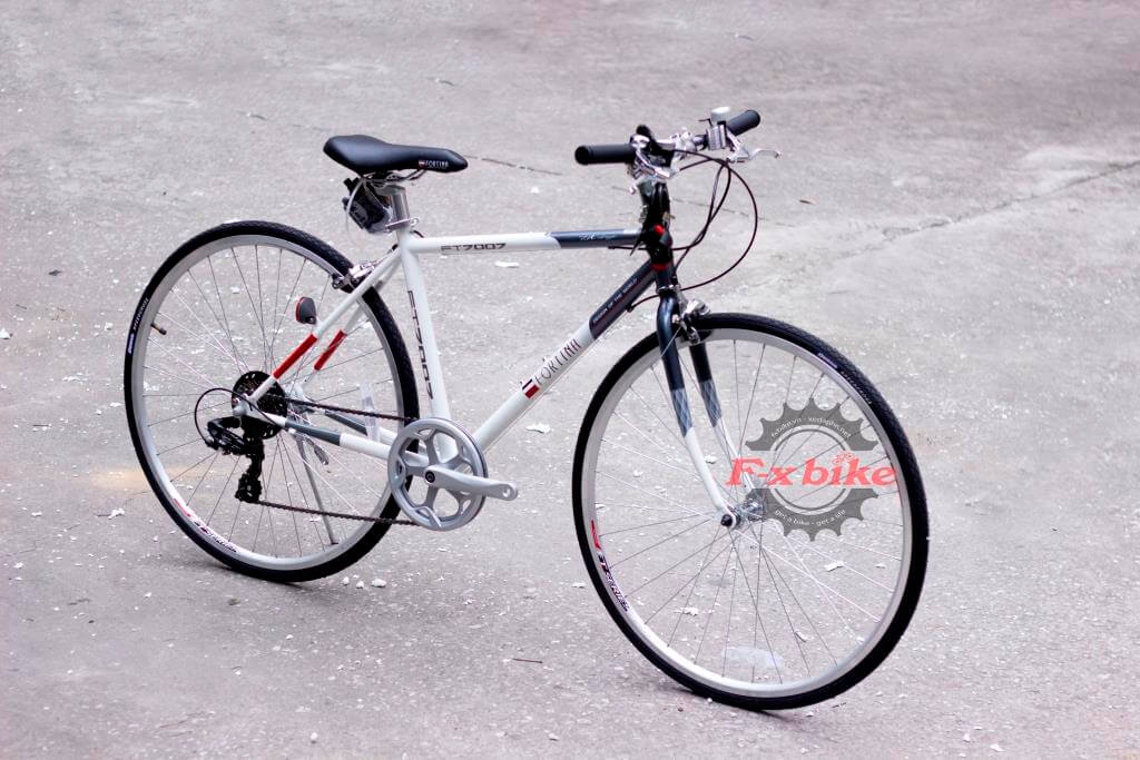 Xe Đạp Đường Phố Fortina - Japan - Trắng Xám