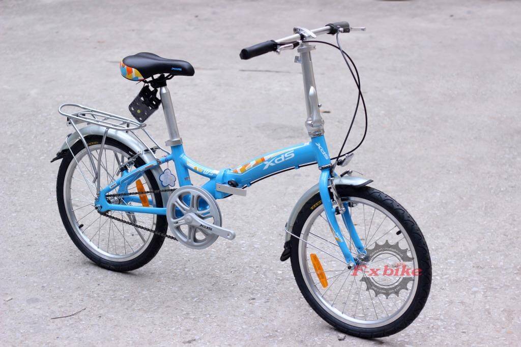 Xe Đạp Gấp XDS W3 Xanh Biển