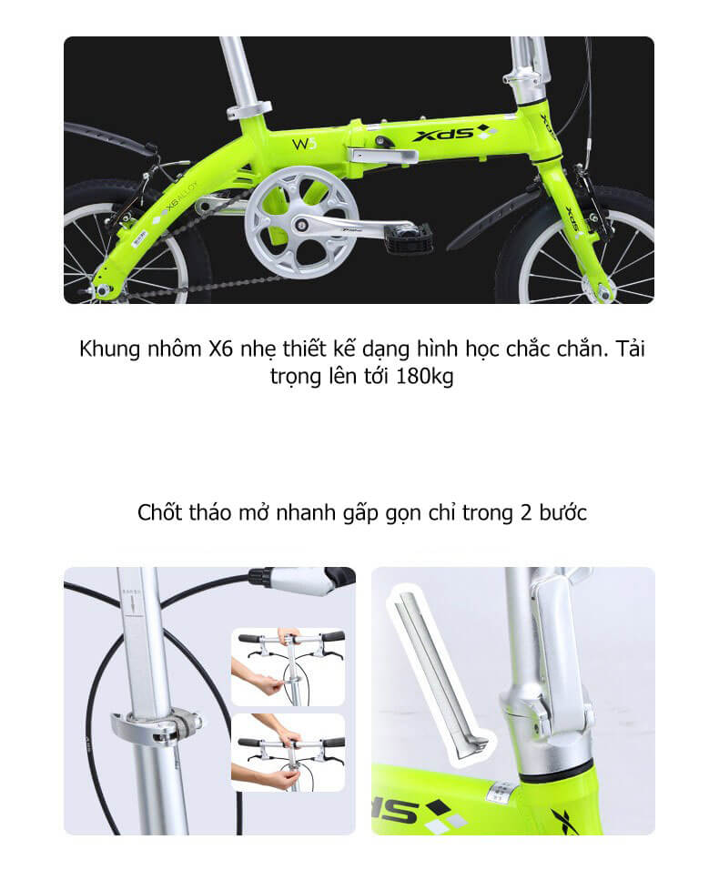 Xe Đạp Gấp XdS W5
