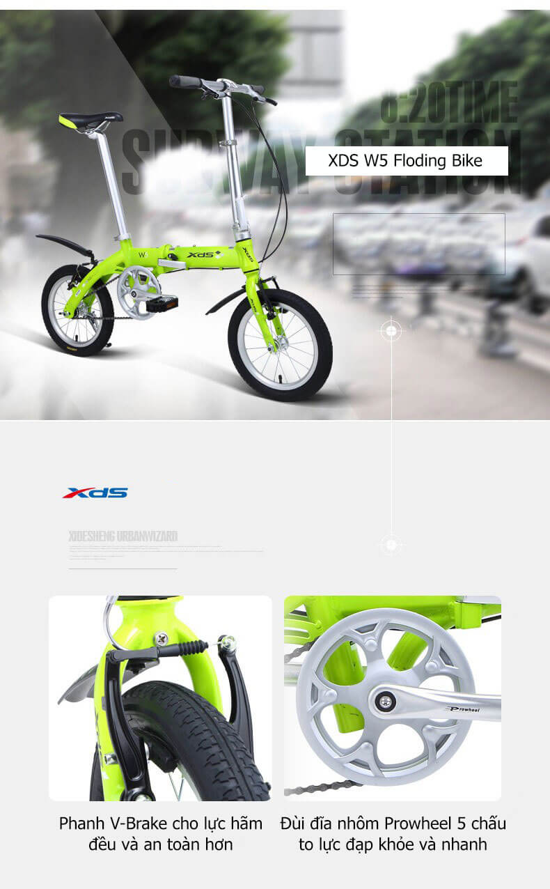 Xe Đạp Gấp XdS W5
