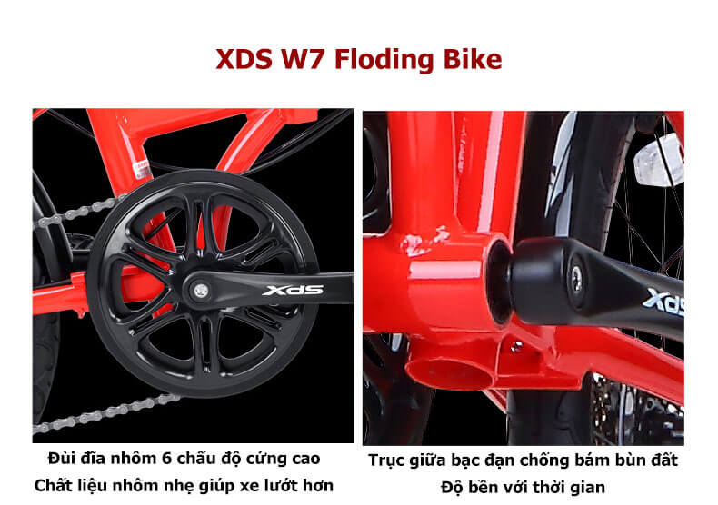Xe Đạp Gấp XdS W7