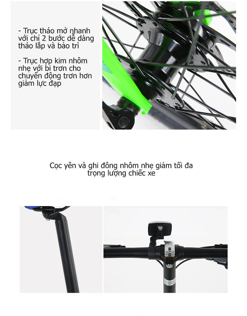 Xe Đạp Gấp XdS K3 (2020)