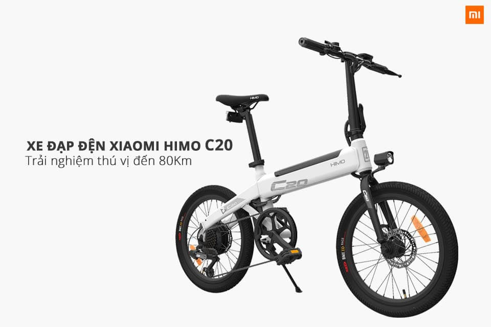 Xe Đạp Trợ Lực Điện Xiami Himo C20 Trắng