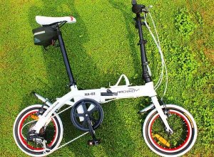 Xe Đạp Gấp Hachiko HA03 Trắng