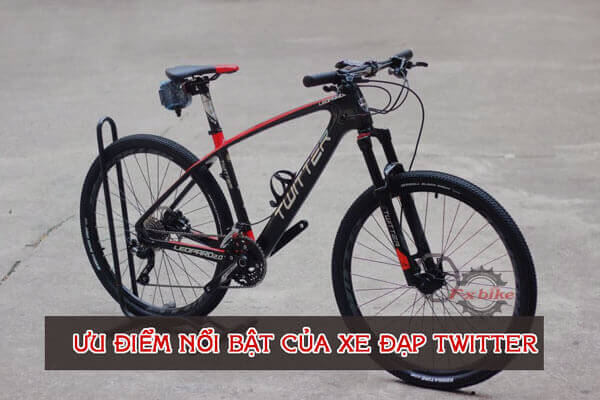 Ưu điểm nổi bật của xe đạp Twitter