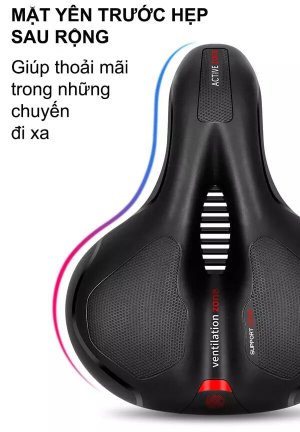 Yên béo xe đạp Active Zone