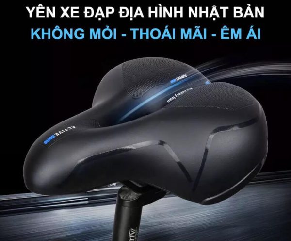 Yên béo xe đạp Active Zone