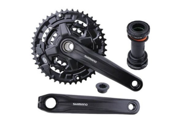 Đùi đĩa trục rỗng Shimano MT210