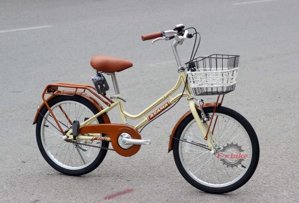 Xe Đạp Asama Essence 20inch Vàng Kem