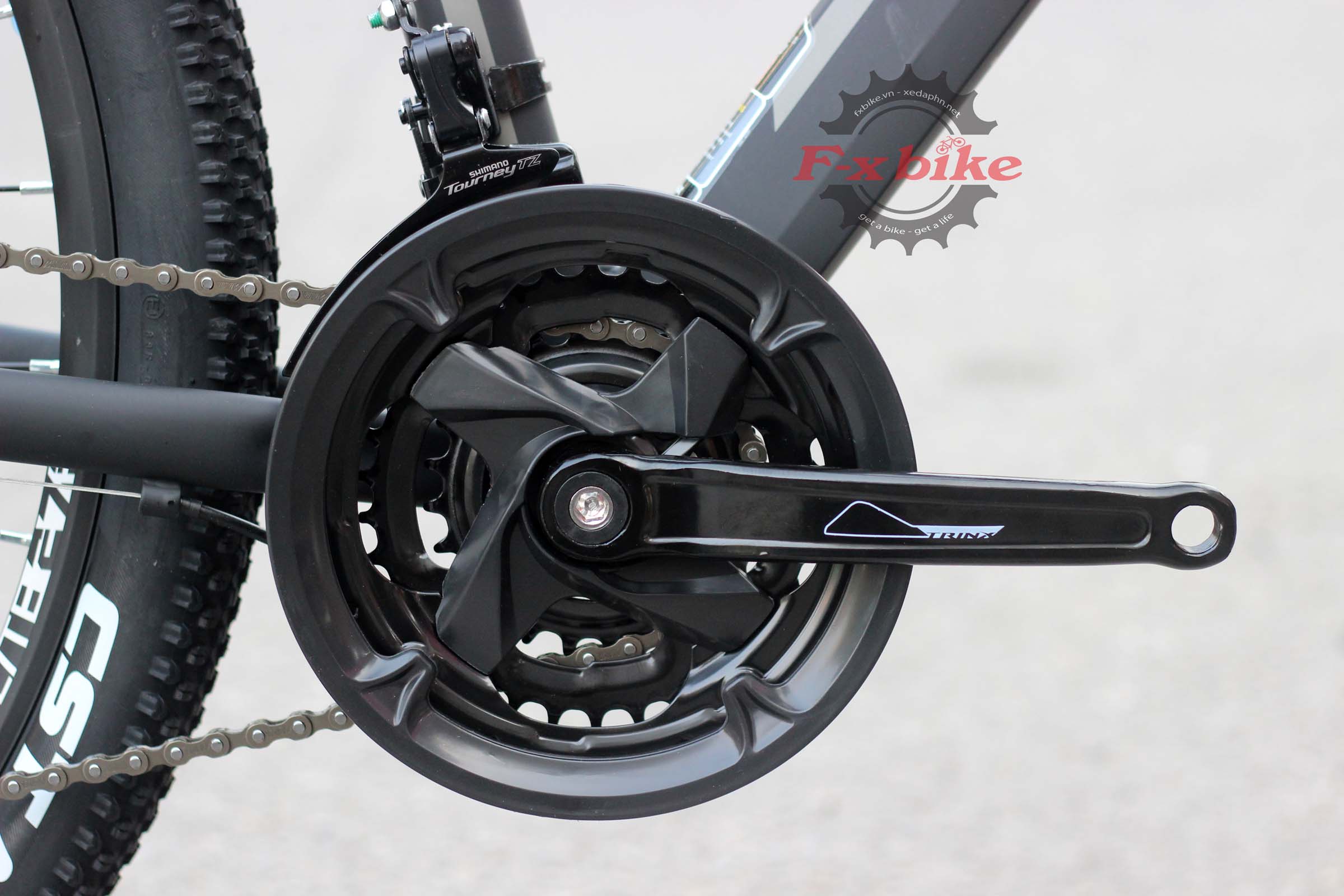 Đùi đĩa Trinx 3 tầng 24/34/42T