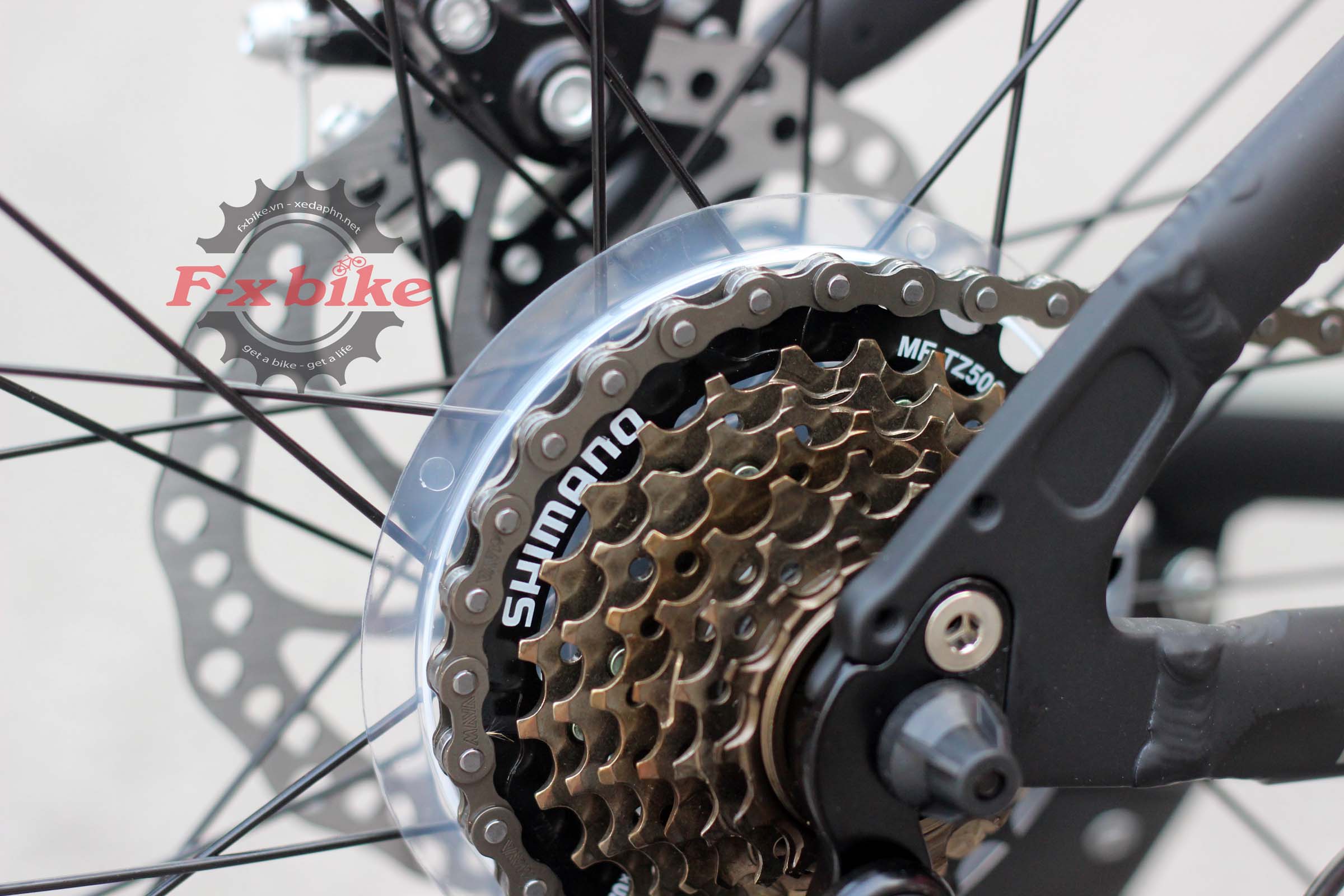 Líp Shimano TZ500 - 7 tốc độ (Nhật Bản)