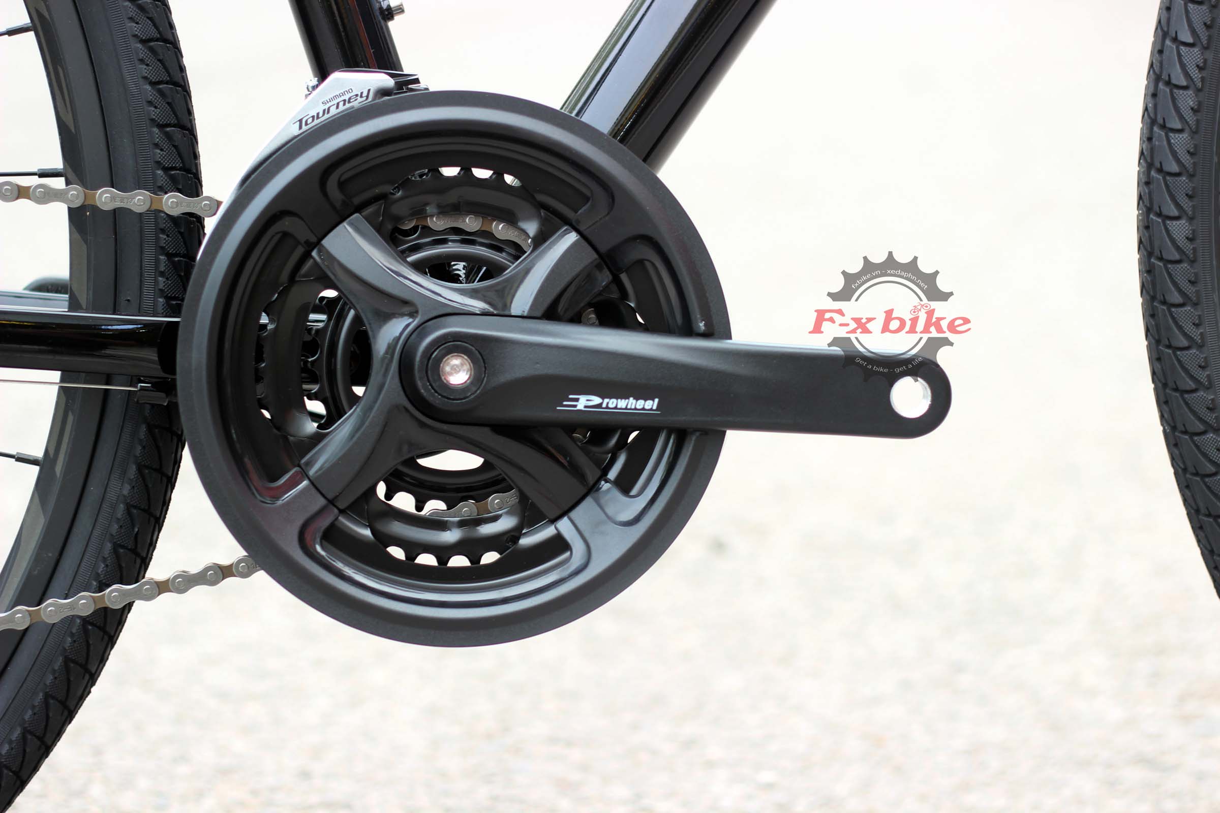 Đùi đĩa nhôm Prowheel 22/32/44T
