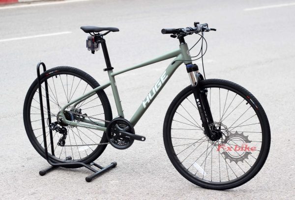 Xe Đạp Huge V178 Đen Đỏ