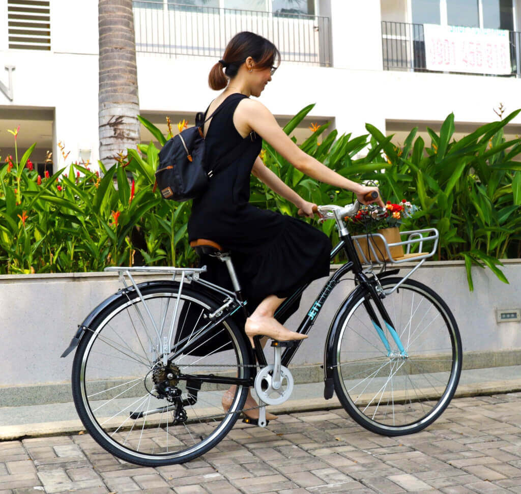 Xe Đạp Nữ Jett Catina Màu Đen