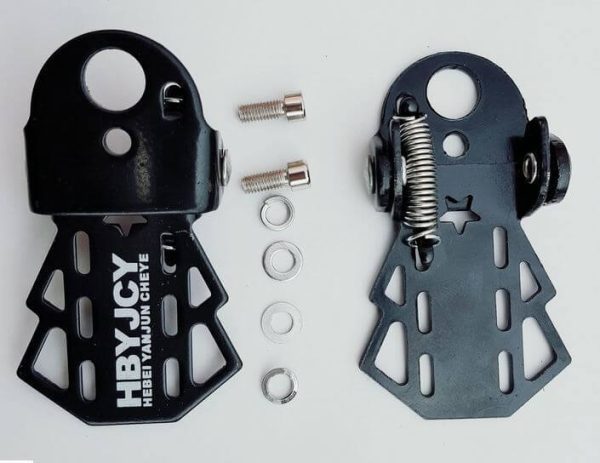 Để chân xe đạp thép