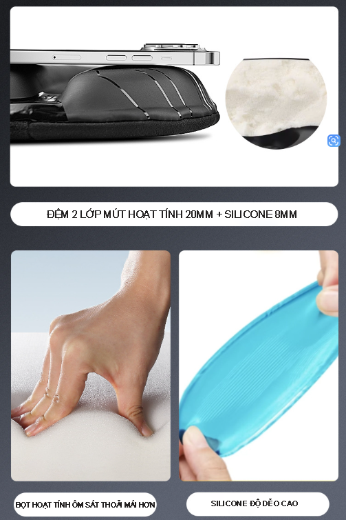 Bọc Yên Xe Đạp ACRUNU Chống Nước