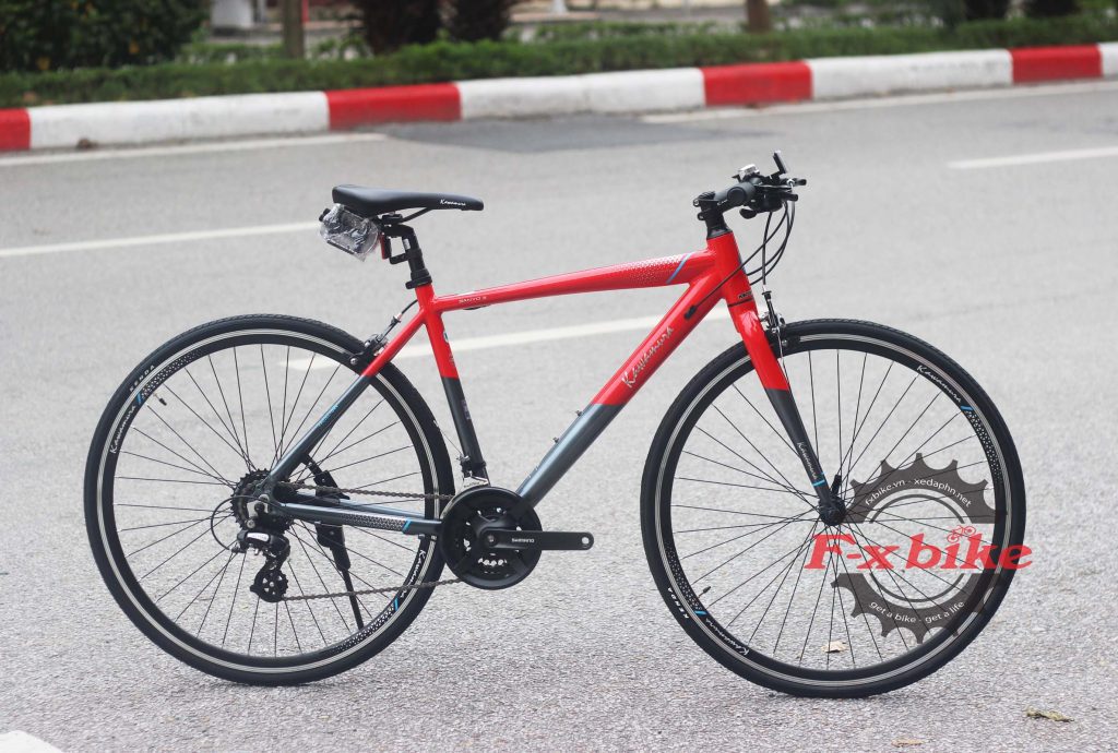 Xe Đạp Nhật Kawamura Sanyo 3 Màu Ghi Đỏ
