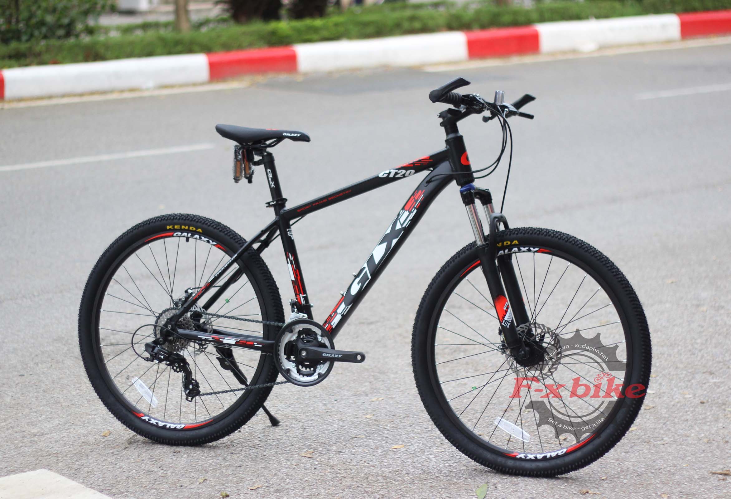 Xe Đạp Galaxy CT20 2022 Màu Đen Đỏ