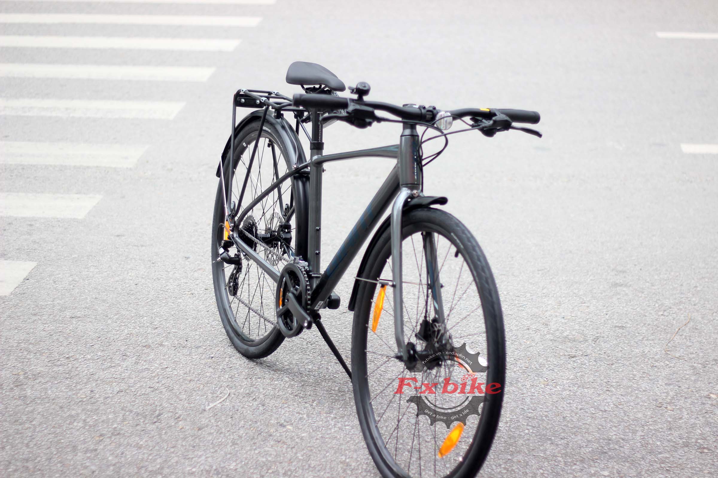 Xe Đạp Giant Escape 2 City Disc 2022 Màu Ghi Xanh