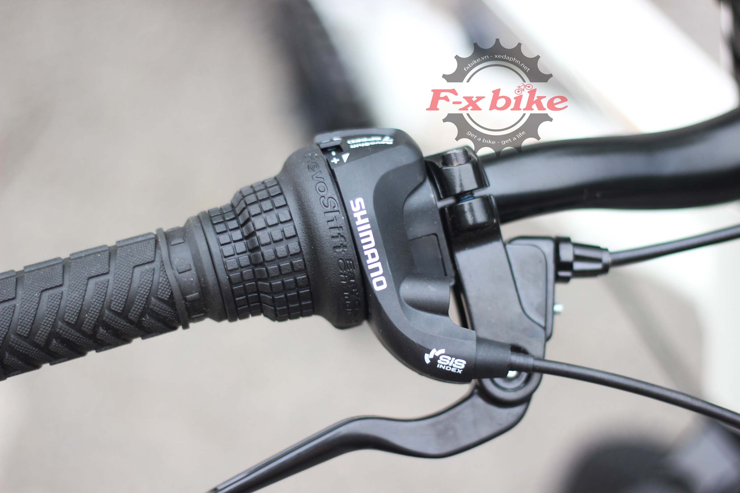Tay vặn Shimano Revoshift 7 speed – 7 Cấp Độ ( Nhật Bản )