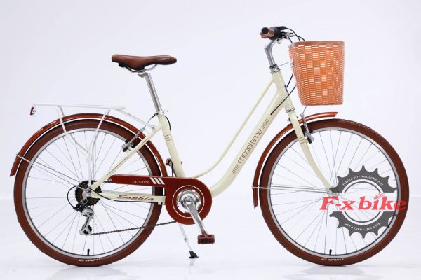 Xe Đạp California Modeltime Sophia Màu Trắng