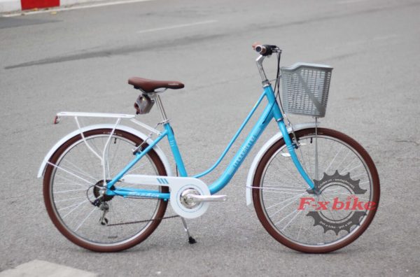 Xe Đạp Nữ California Modeltime Sophia Màu Xanh Biển