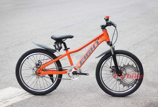 Xe Đạp Trẻ Em Eight Bánh 20inch Màu Cam