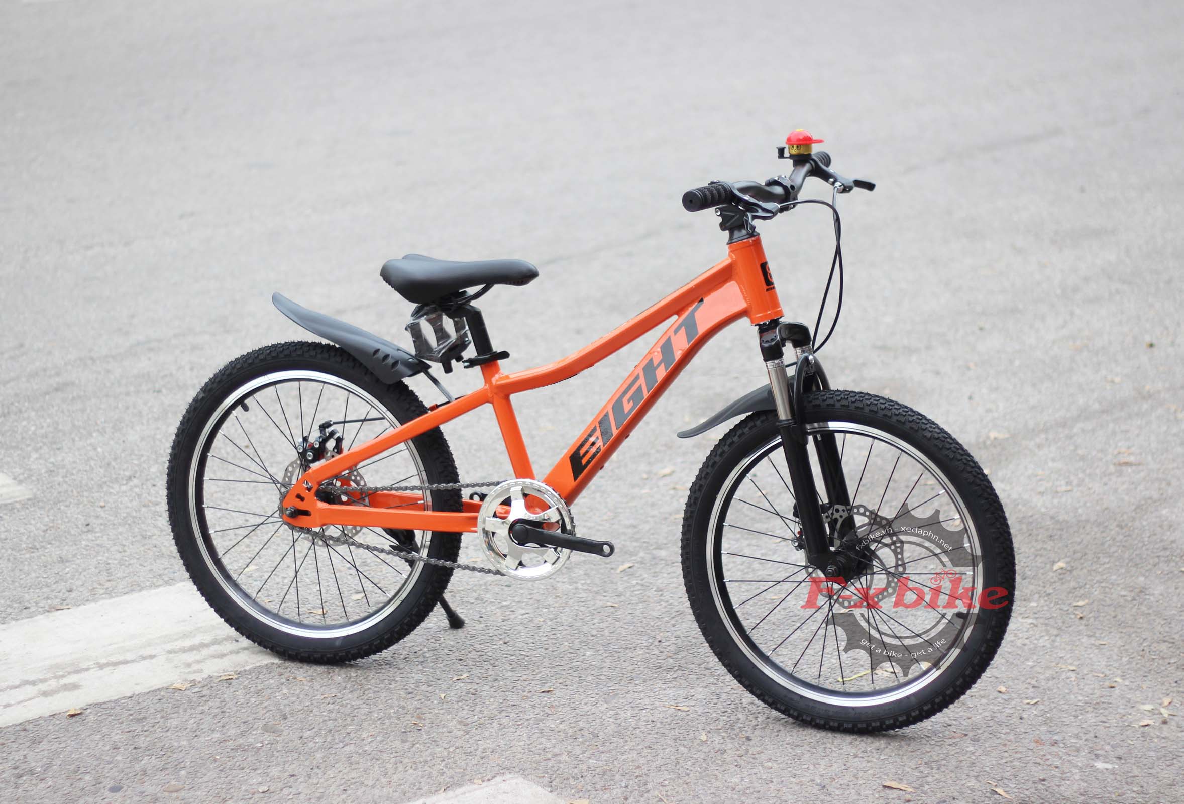Xe Đạp Trẻ Em Eight Bánh 20inch Màu Cam
