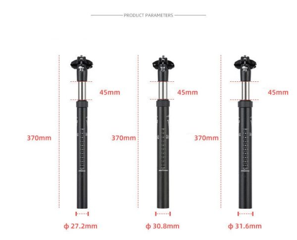 Cọc yên Nhún Zoom Size 28.6, 30.4, 30.8, 31.6
