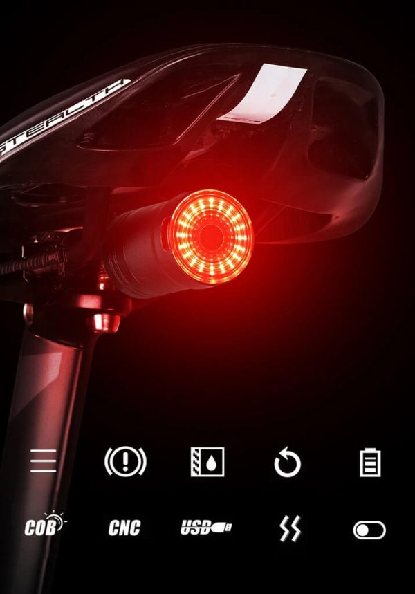 Đèn hậu tròn West Biking