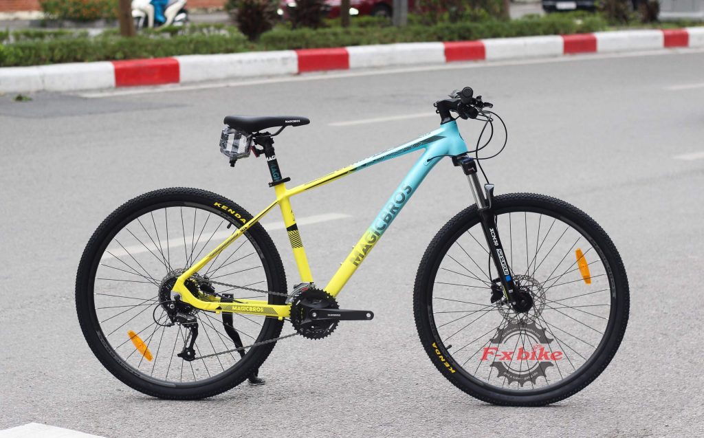 Xe Đạp MagicBros Leader 2 2022 Vàng Chanh Xanh