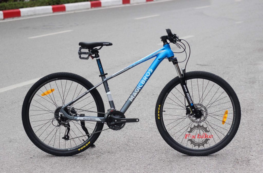 Xe Đạp MagicBros Leader 2 2022 Ghi Xanh Biển